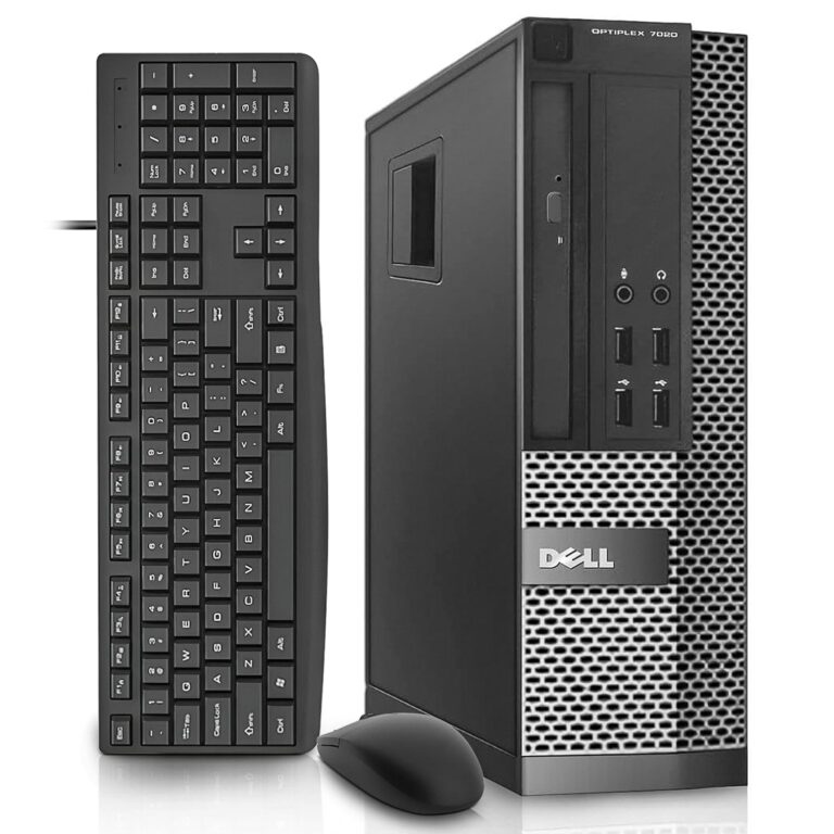 Dell OptiPlex 7020 Desktop Computer, 32GB Ram New 1TB SSD, Intel Quad Core i7 4790 up to 4.0GHz, AC8260 Built-in WiFi 5, Dual Monitor Supported, DVD-RW HDMI Windows 10 Pro (Renewed)