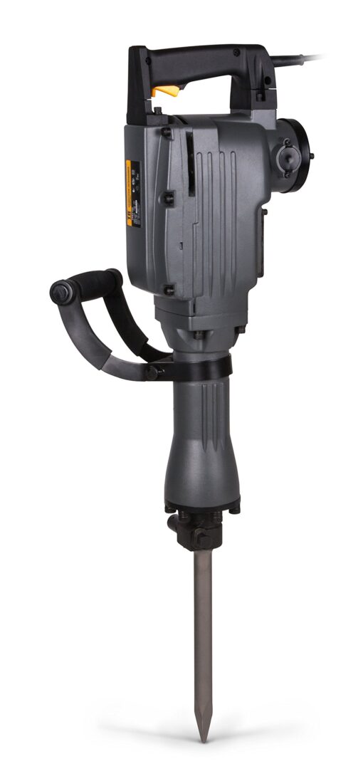 TR Industrial TR89105 Original Demolition Jack Hammer with Point and Flat Chisel Bit, Silver