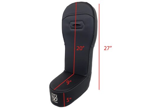 UTVMA Bump Seat Compatible With Can Am X3 - Easy Install | UTV Jump Seat | Bump Seat for Kids - Harness & All Mounting Hardware Included, Front or Rear Use | All Models of X3 | (2017-2025) - Image 2