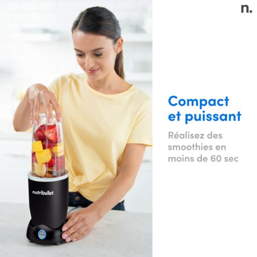 nutribullet Pro+ 1200 Watt Personal Blender with Pulse Function SKU – Black - Image 7