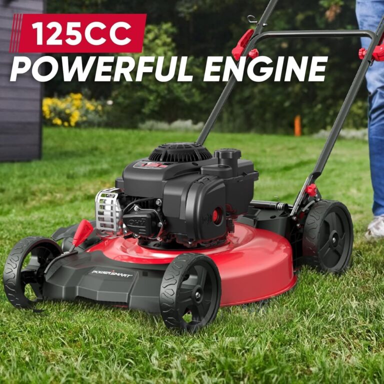 PowerSmart 21" Push Lawn Mower with B&S 125cc Engine - Lightweight & Easy Assembly - Image 2