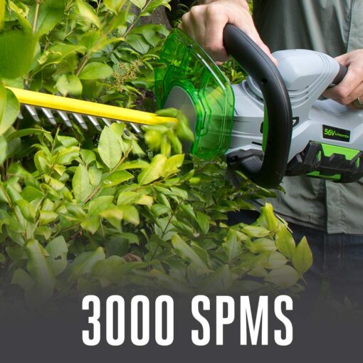 EGO Power+ HT2400 24-Inch 56-Volt Lithium-ion Cordless Hedge Trimmer - Battery and Charger Not Included Green - Image 5