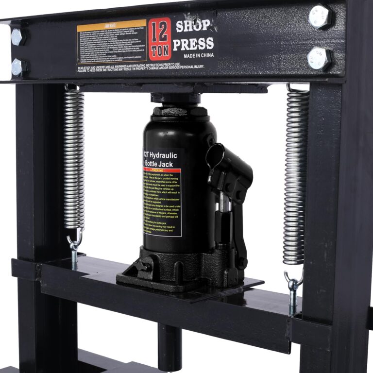 PULLAFUN YT8-W46566968 Shop Hydraulic Press, Black - Image 3