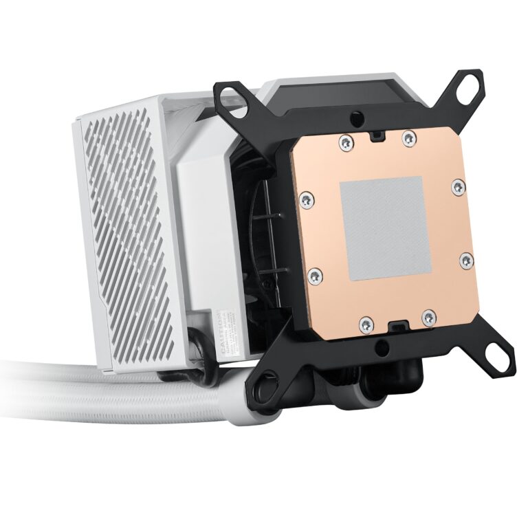 ASUS ROG Ryujin III 360 ARGB WHT All-in-one Liquid CPU Cooler with 360mm Radiator. Asetek 8th gen Pump, 3X Magnetic 120mm ARGB Fans (Daisy Chain Design), 3.5” LCD Display. , WHITE - Image 6