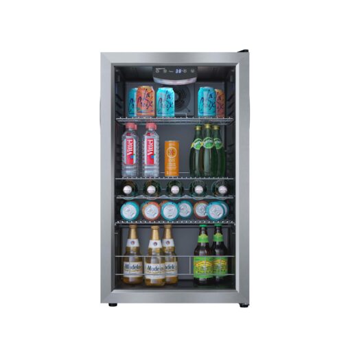 EdgeStar BWC121SS 19 Inch Wide 105 Can Capacity Extreme Cool Beverage Center - Image 6