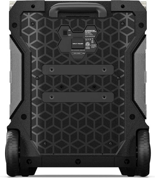 Monster Rockin’ Roller 270 Indoor/Outdoor Portable Bluetooth Speaker | up to 200W of 270 Degree Sound & up to 100 Hours of Playtime - Image 7