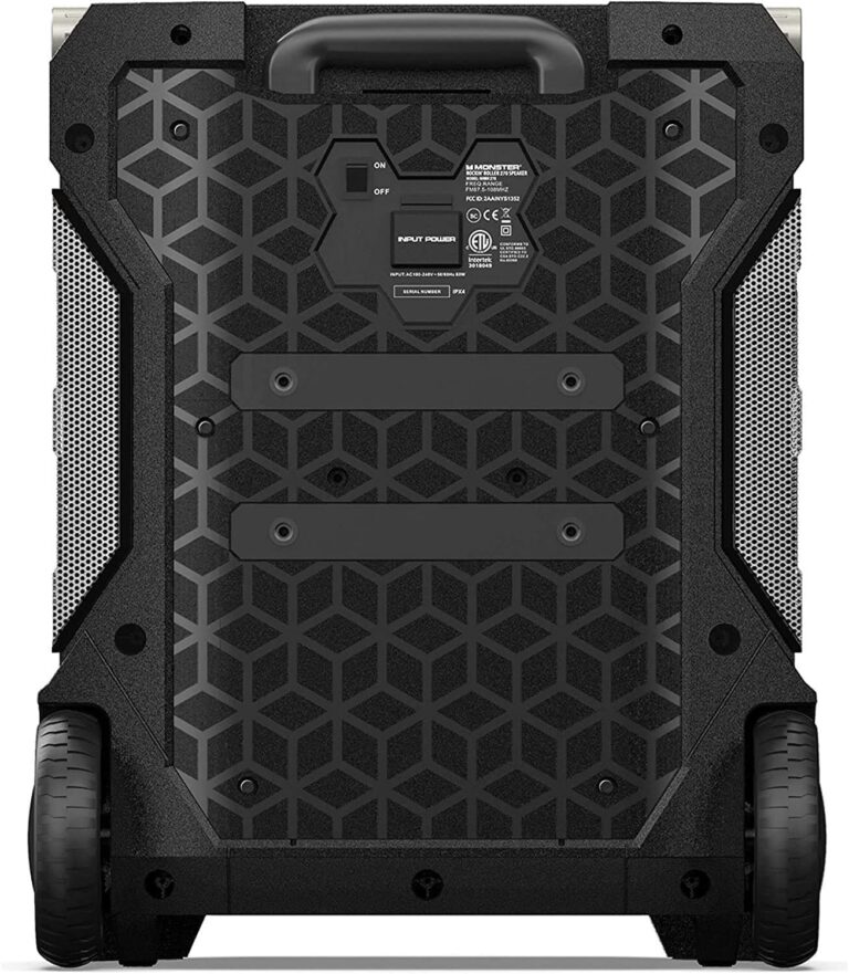 Monster Rockin’ Roller 270 Indoor/Outdoor Portable Bluetooth Speaker | up to 200W of 270 Degree Sound & up to 100 Hours of Playtime - Image 7