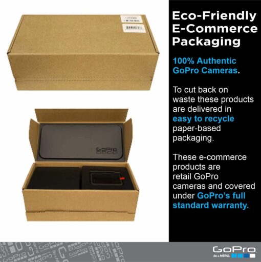 GoPro HERO10 Black- E-Commerce Packaging - Waterproof Action Camera with Front LCD & Touch Rear Screens, 5.3K60 Ultra HD Video - Image 8