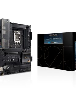 ASUS ProArt B760-CREATOR D4 Intel LGA 1700(13th and 12th Gen) ATX Content Creator Motherboard,DDR4,PCIe 5.0,3xM.2 Slots,2.5 Gb &1Gb LAN,Front USB 3.2 Gen 2x2 Type-C,Thunderbolt(USB4®) Header