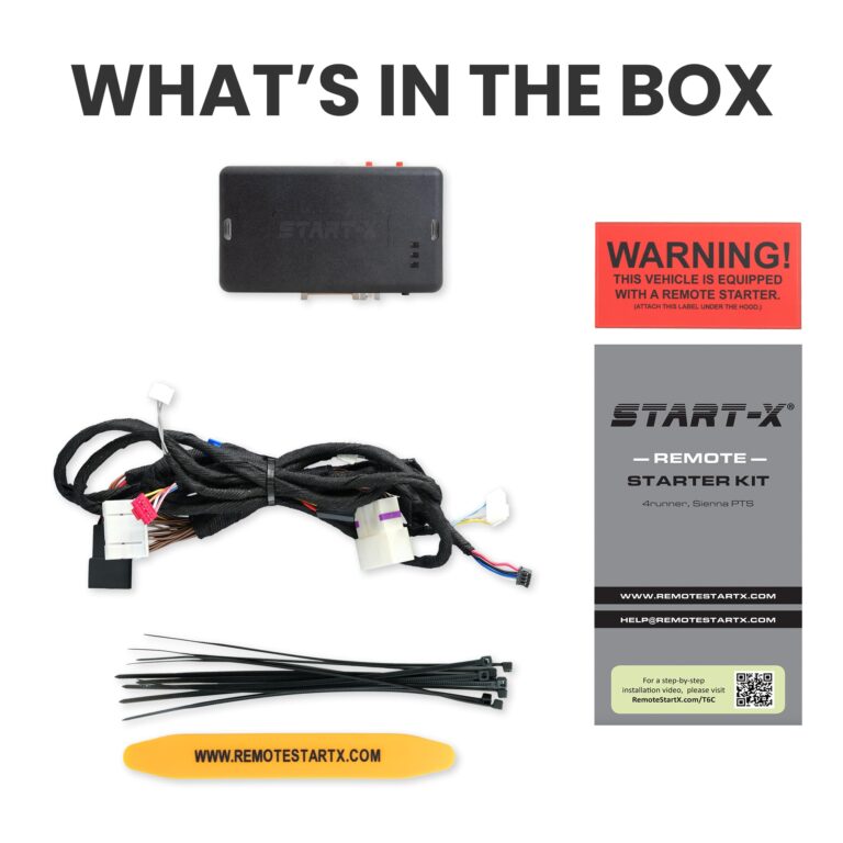 Start-X Plug N Play Remote Starter for 4Runner 2010-19, Sienna 2011-2020 || Push to Start Only || Lock 3X to Remote Start || 2010, 2011, 2012, 2013, 2014, 2015, 2016, 2017, 2018, 2019, 2020 - Image 3