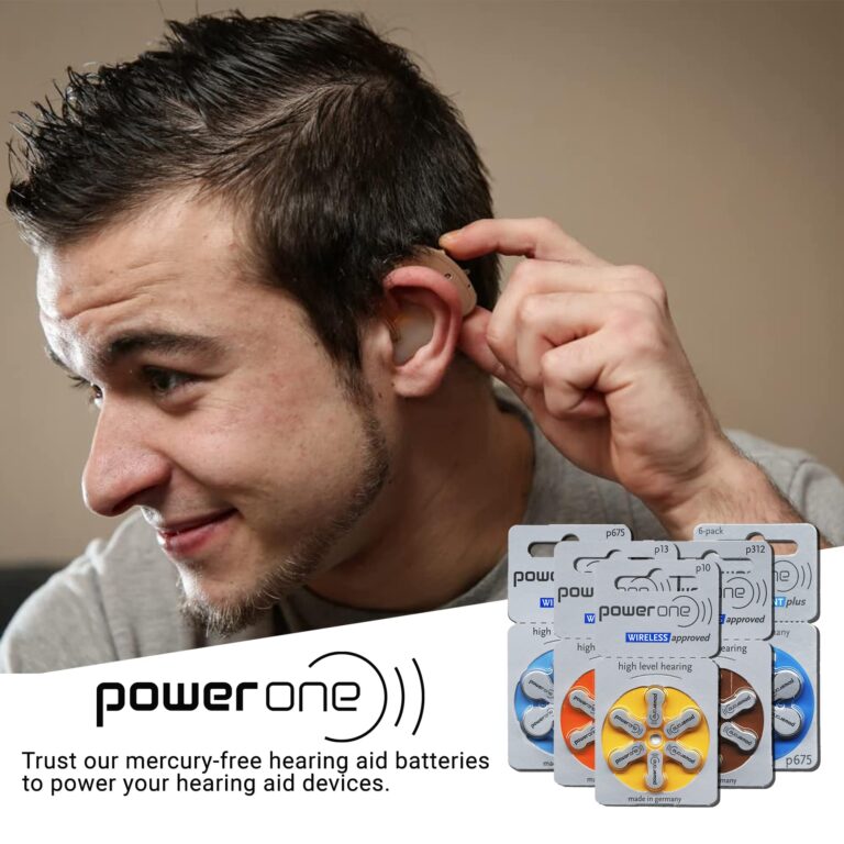 Power One Cochlear Implant 675 Batteries! 5, 60-Packs, Total 300 Batteries - Image 2