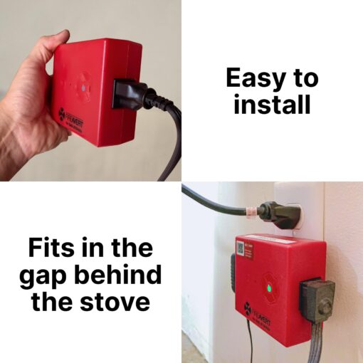 FireAvert-Gas Stove Auto Shut-Off Device (1/2" Pipe Line), Oven Monitoring Solution for Senior Citizen and Elderly Parents, As Seen on Shark Tank - Image 5