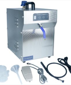 TDRFORCE Jewelry Steam Cleaner Machine Professional High Pressure Jewelry Cleaning Steamer Pro Jewelry Cleaners Best Jewelry Cleaner with Foot Pedal Control Fix & Nozzle Hose 2L Auto Water Supply
