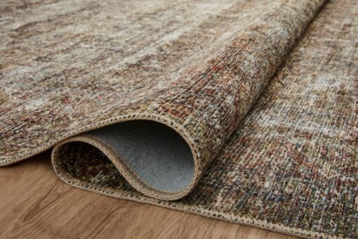 Loloi Amber Lewis Billie Collection, Tobacco & Rust 6'-0" x 9'-0" Area Rug – Antique & Distressed Accent Rugs for Living Room, Bedroom, Entryway & Hallway, No Shed High Traffic Area Home Decor Rug - Image 6