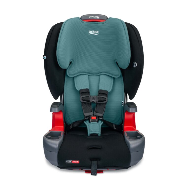 Britax Grow with You ClickTight Harness-2-Booster Car Seat, 2-in-1 High Back Booster, Green Contour - Image 3