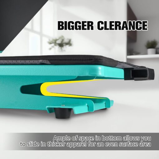 ColorSub Heat Press Machine for T-Shirt 15x15, Digital Industrial Quality Heat Press Machine Clamshell Transfer Sublimation Print Press Machine Teal - Image 7