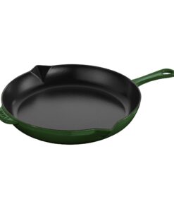 Staub Cast Iron 12-inch Fry Pan - Basil, Made in France