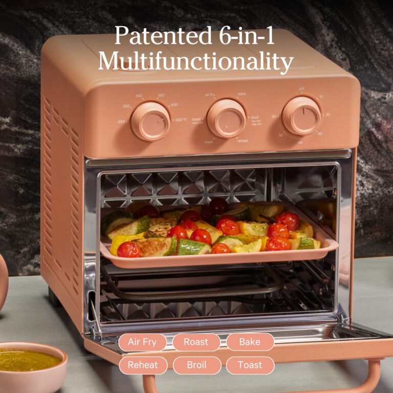 Our Place Wonder Oven | 6-in-1 Air Fryer & Toaster Oven with Steam Infusion | Compact, Countertop Friendly, Fast Preheat, Multifunctional | Air Fry, Toast, Roast, Bake, Reheat & Broil | Spice - Image 5
