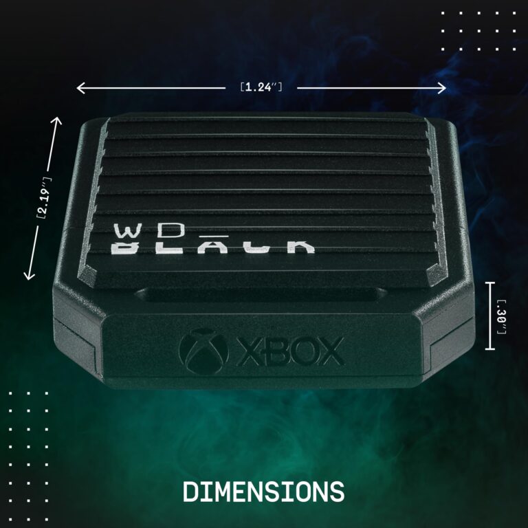 WD_Black 2TB C50 Storage Expansion Card, Officially Licensed for Xbox – Quick Resume, Plug & Play, NVMe SSD Expansion for Xbox Series X|S Gaming Consoles - WDBMPH0020BNC-WCSN - Image 7
