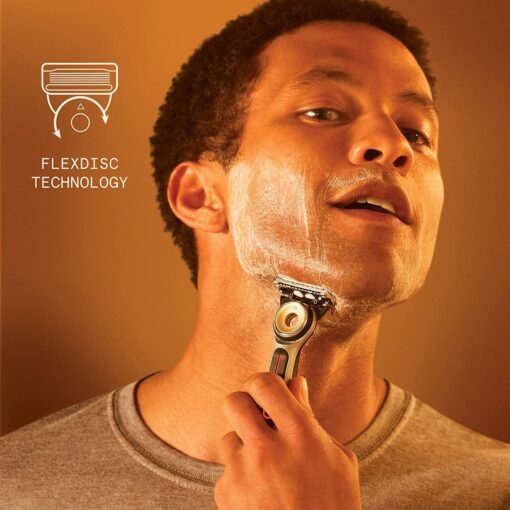Gillette Heated Razor for Men, Starter Shave Kit by GilletteLabs, 1 Handle, 2 Razor Blade Refills, 1 Charging Dock - Image 5
