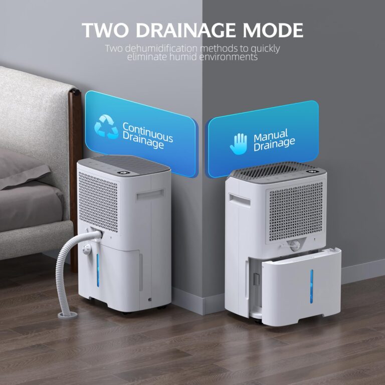 BBianLyy 4500 Sq.Ft 50 Pints Energy Star Certified Dehumidifier for Home with Drain Hose,Intelligent Humidity Control, 4 Operation Modes with App, Ideal for Room, Bathroom, RV - Image 5