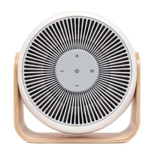 SNOOZ Breez 2-in-1 Smart Bedroom Table Fan & White Noise Machine - Smooth, Powerful Air - Adjustable White Noise - Remote Control, Scheduling, & Smart Features via App
