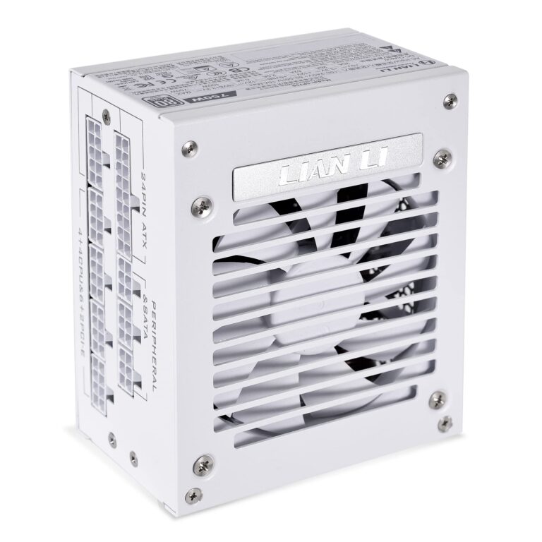LIAN LI SP 750W 80+ Gold, White Color, Performance SFX Form Factor Power Supply - SP750 White - Image 6