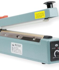 American International Electric AIE-300C Impulse Heat Sealer with Cutter, 12 Inches Max. Seal Length, 6 Mil Max. Material Thickness, 2 mm Seal Width