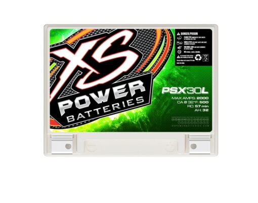 XS Power PSX30L 2,000 Amp AGM Battery with M6 Terminal Hardware - 12 Volt 32Ah 500CA Deep Cycle AGM Powersports Powercell for UTV, Motorcycle, Snowmobile - 21 lbs, Maintenance Free, Sealed Design - Image 4