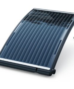 YOWPSY Curve Solar Pool Heater, Made for Above-Ground and Inground Pools, Includes 2 Adapters, 2 Hoses & Clamps