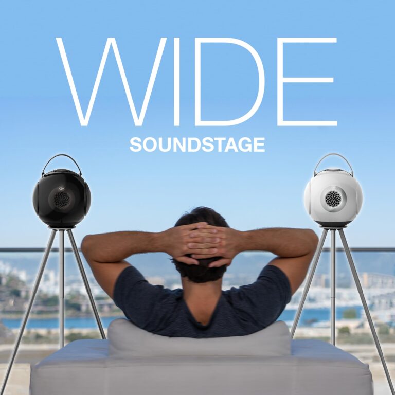 UB+ dB1 doubleBASS Waterproof Bluetooth Speaker White | 40W Hi-Fi Sound with Deep Bass, 20H Playtime, IPX5 & TWS Pairing (Glossy Black) - Image 4