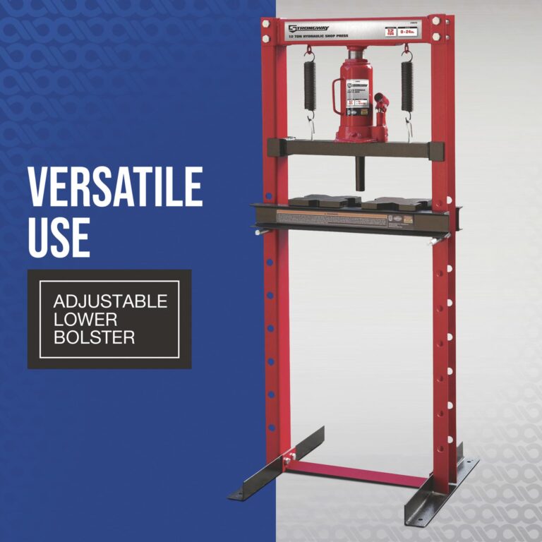 Strongway 12-Ton Hydraulic Shop Press - Image 6