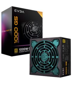 EVGA 1000 G5, 80 Plus Gold 1000W, Fully Modular, ECO Mode with Fdb Fan, 100% Japanese Capacitors, 10 Year Warranty, Compact 150mm Size, Power Supply 220-G5-1000-X1