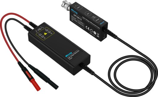 Micsig DP10013 High Voltage Differential Probe 1300V 100MHz 3.5ns Rise Time 50X/500X Attenuation