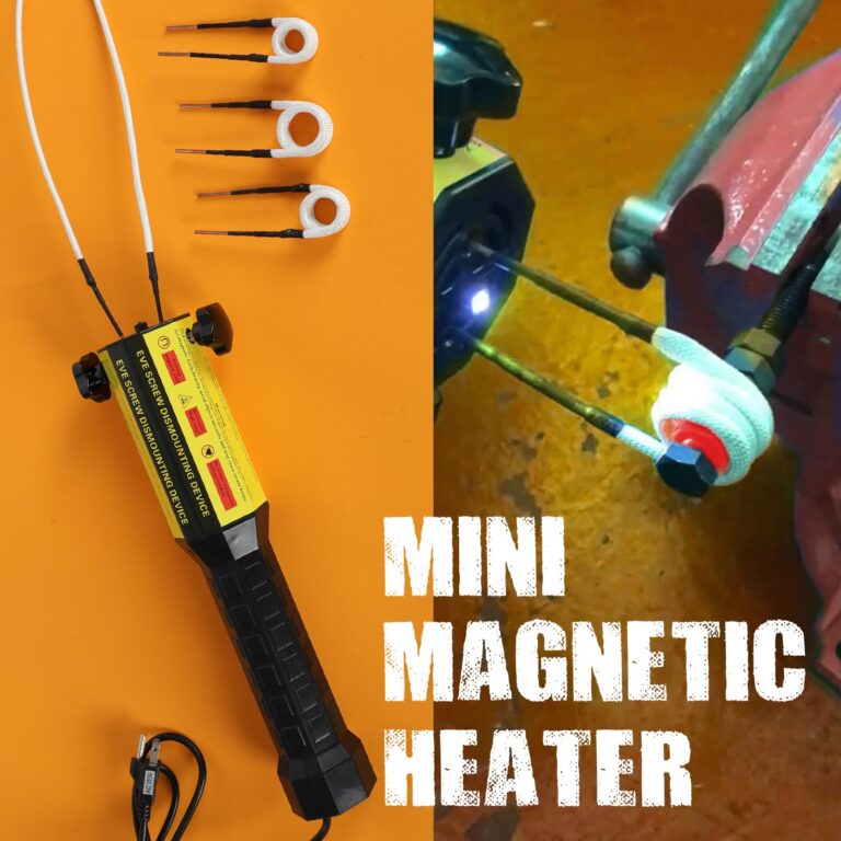 Magnetic Induction Heater Kit, 1000W 110V Hand Held Heater for Rusty Screw Removing, Automotive Flameless Heater with 4 Coils and Portable Storage Box - Image 8