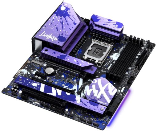 Asrock Z790 LIVEMIXER, Intel Z790, 1700, ATX, 4 DDR5, HDMI, DP, eDP, 2.5G LAN, PCIe5, RGB, 5X M.2 - Image 6