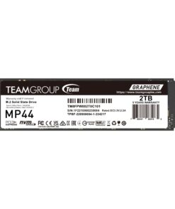 TEAMGROUP MP44 2TB SLC Cache Gen 4x4 M.2 2280 PCIe 4.0 w/ NVMe Laptop & Desktop & NUC & NAS SSD Read/Write Speed Up to 7400 / 6400MB/s TM8FPW002T0C101