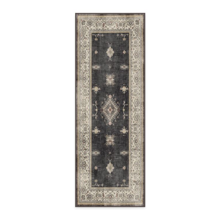 Ruggable Washable 2x7 Runner Rug, Verena Dark Wood, Premium Rugs for Hallway, Kitchen, Entryway, Living Room, Bedroom, Office with Gripper Non Slip Pad - Image 7