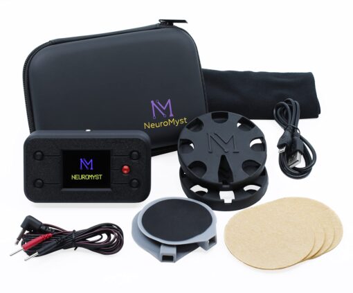 NeuroMyst Pro tDCS Device Kit - Dual DC + AC Modes, Broad Dose (4 mA), Rechargeable, Bonus Case - Image 6