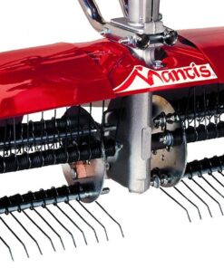 Mantis 5222 Power Tiller Dethatcher Attachment for Gardening