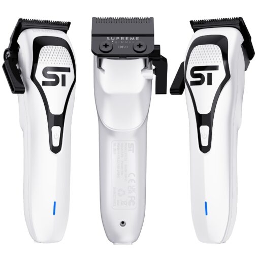 Supreme Trimmer Darkstar 72 Clipper with Magnetic Vector Motor | 180 Min Run Time, 9000 RPM Barber Hair Clipper | Low Noise, Professional Clipper DLC Blades | STC72 - Image 4