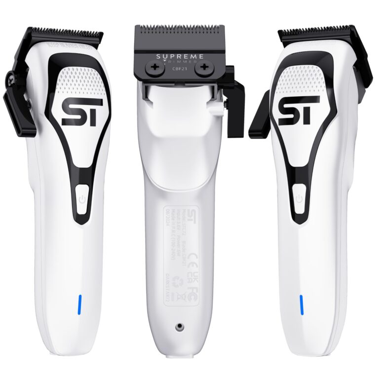 Supreme Trimmer Darkstar 72 Clipper with Magnetic Vector Motor | 180 Min Run Time, 9000 RPM Barber Hair Clipper | Low Noise, Professional Clipper DLC Blades | STC72 - Image 4