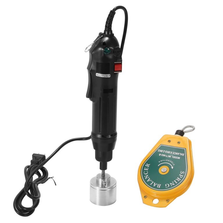 NEWTRY Electric Hand Held Bottle Capping Machine Bottle Cap Sealer Cap Locking Screw Capping Cap Sealer Capping Diameter 10-54mm