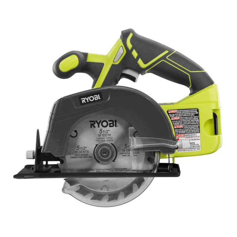 RYOBI P1819 18V One+ Lithium Ion Combo Kit (6 Tools: Drill/Driver, Impact Driver, Reciprocating Saw, Circular Saw, Multi-Tool, LED Worklight, 4.0 Ah & 1.5 Ah Battery, Charger, Bag) - Image 5