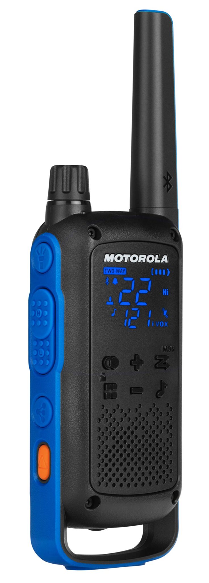 Motorola Talkabout T800 Two-Way Radios, 2 Pack, Black/Blue - Image 8