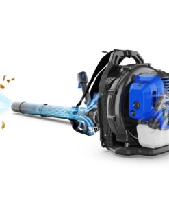 WILD BADGER POWER Leaf Blower Backpack, 53cc Gas Powered Strong Air Flow 559CFM 174MPH, Light Weight 19.6lbs, Ideal for Leaf, Sand, Gravel, Snow, Yard and Driveway