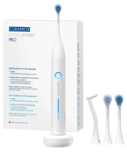 Curaprox Hydrosonic Pro Electric Toothbrush with Charger and Travel Case