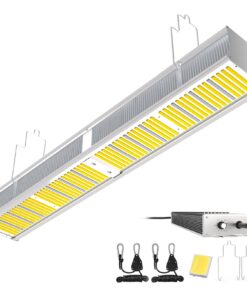 FARMLITE Grow Light Grow Lights for Indoor Plants Full Spectrum Growing Light Plant Hanging Growing Lamps with Samsung Daisy Chain Dimmable Board 4x4ft Coverage (320Watts)