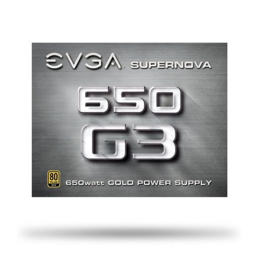 EVGA 220-G3-0650-Y1 SuperNOVA 650 G3, 80 Plus Gold 650W, Fully Modular, Eco Mode with New HDB Fan, 7 Year Warranty, Includes Power ON Self Tester, Compact 150mm Size, Power Supply - Image 3