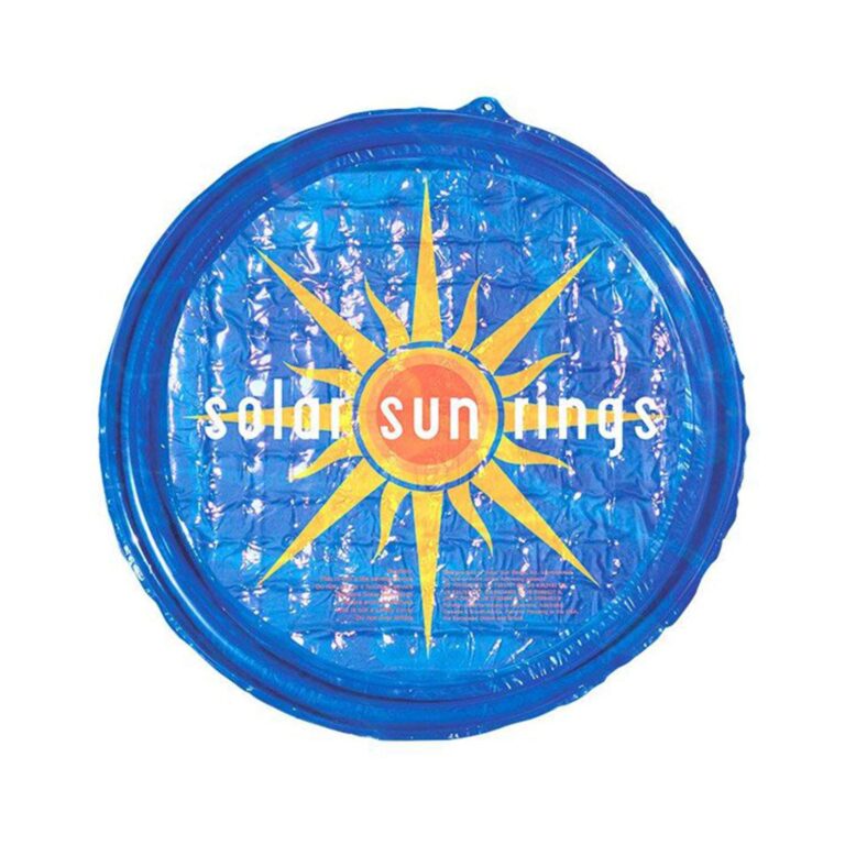 Solar Sun Rings Portable Above Ground Inground Swimming Pool Hot Tub Spa Heating Accessory Circular Heater Solar Cover, Blue (6 Pack) - Image 8